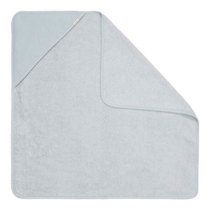 Little Dutch Badcape Baby Pure Soft Blue koop je bij Babywinkel