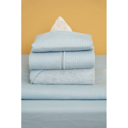 Little Dutch Badcape Baby Pure Soft Blue koop je bij Babywinkel