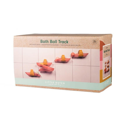 Little Dutch Badspeelgoed Waterbaan Roze 8 Delig koop je bij Babywinkel