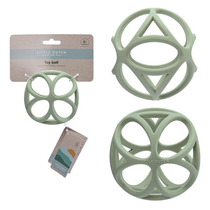 Little Dutch Bijtring Bal Green koop je bij Babywinkel