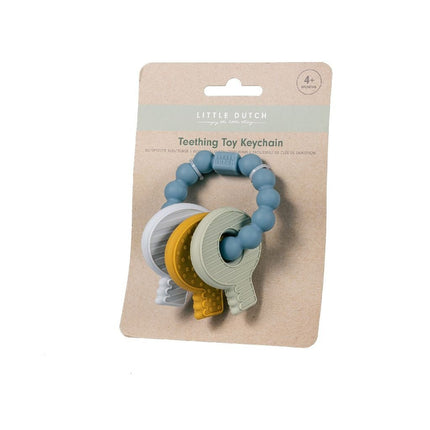 Little Dutch Bijtring Siliconen Sleutelbos Bl. koop je bij Babywinkel