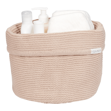 Little Dutch Commodemandje Gebreid Rond Beige koop je bij Babywinkel