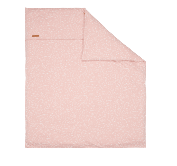 Little Dutch Dekbedovertrek Wieg Wild Flowers Pink koop je bij Babywinkel