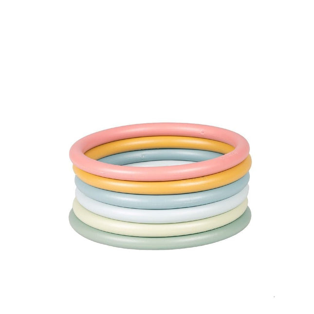 Little Dutch Educatief Speelgoed Activity Ringen 6St koop je bij Babywinkel