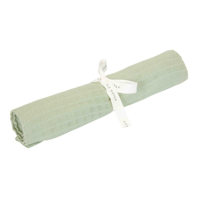 Little Dutch Hydrofiele Doek Sage 120X120Cm koop je bij Babywinkel