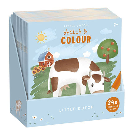 Little Dutch Kleurboek Little Farm koop je bij Babywinkel