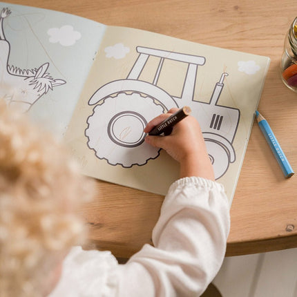 Little Dutch Kleurboek Little Farm koop je bij Babywinkel