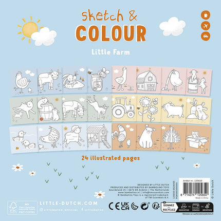 Little Dutch Kleurboek Little Farm koop je bij Babywinkel