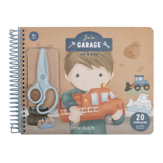 Little Dutch Knutselpakket Bouwvoertuigen Jim koop je bij Babywinkel