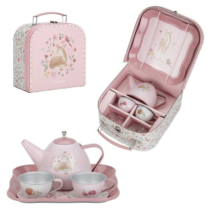 Little Dutch Kofferset Theeservies Fairy Garden koop je bij Babywinkel