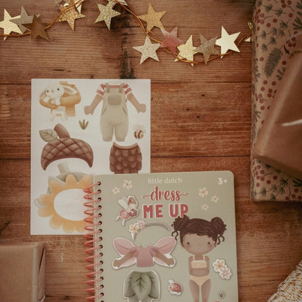 Little Dutch Magnetenboek Rosa Fairy Garden 24 Bladzijdes koop je bij Babywinkel