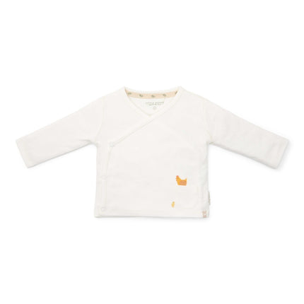 Little Dutch Overslag Shirt Baby Lange Mouw Off White koop je bij Babywinkel