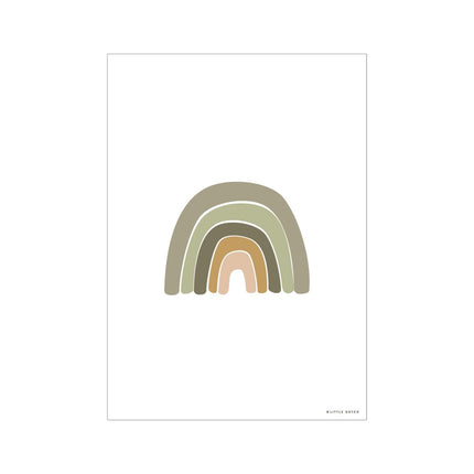 Little Dutch Poster A3 Horizon Olive koop je bij Babywinkel