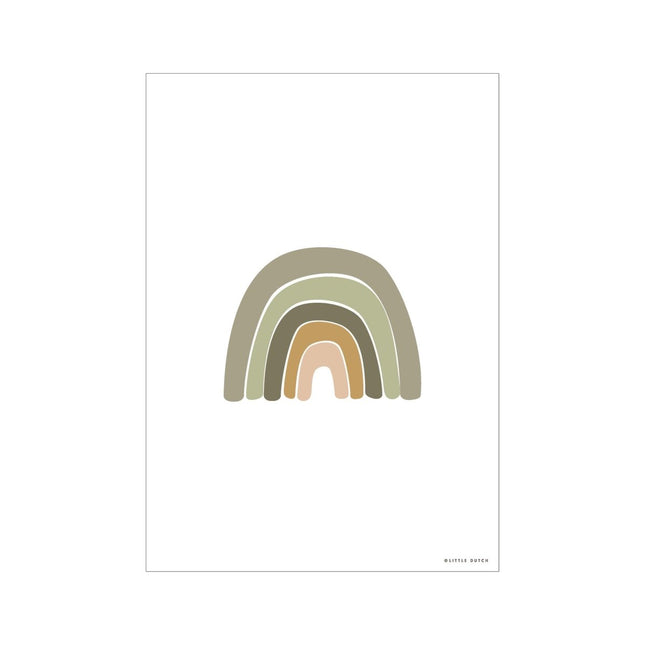 Little Dutch Poster A3 Horizon Olive koop je bij Babywinkel