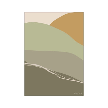 Little Dutch Poster A3 Horizon Olive koop je bij Babywinkel