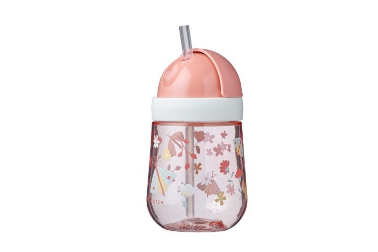Little Dutch Rietjesbeker Mio 300ml Flowers & Butterflies koop je bij Babywinkel