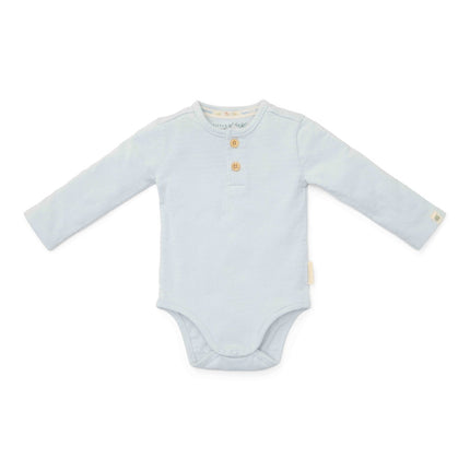 Little Dutch Romper Baby Blue Lange Mouw koop je bij Babywinkel