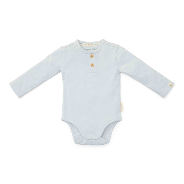 Little Dutch Romper Baby Blue Lange Mouw koop je bij Babywinkel