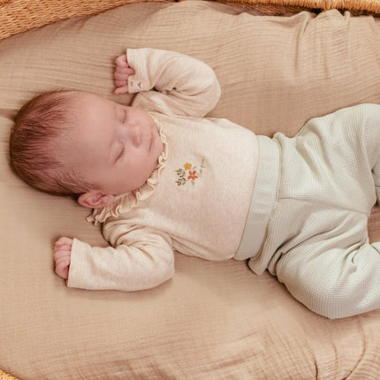 Little Dutch Romper Sand Melee Lange Mouw koop je bij Babywinkel