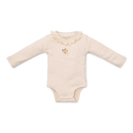 Little Dutch Romper Sand Melee Lange Mouw koop je bij Babywinkel