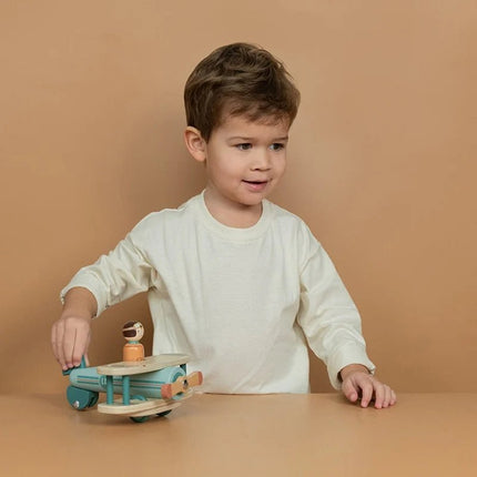 Little Dutch Speelgoed Vliegtuig Hout koop je bij Babywinkel