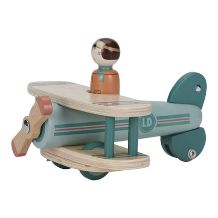 Little Dutch Speelgoed Vliegtuig Hout koop je bij Babywinkel