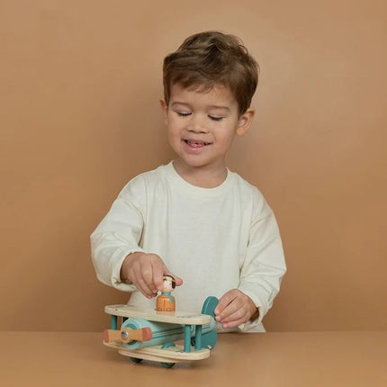 Little Dutch Speelgoed Vliegtuig Hout koop je bij Babywinkel