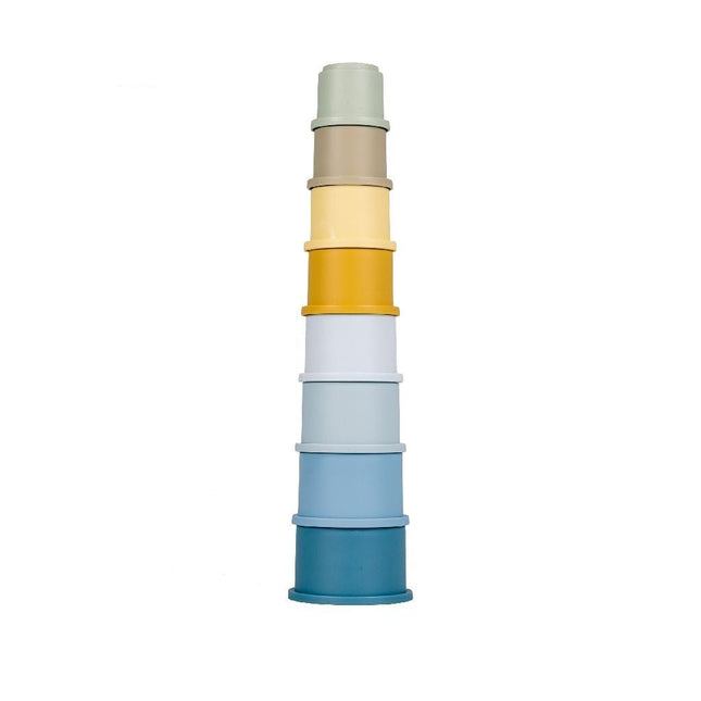 Little Dutch Stapeltoren Blauw koop je bij Babywinkel