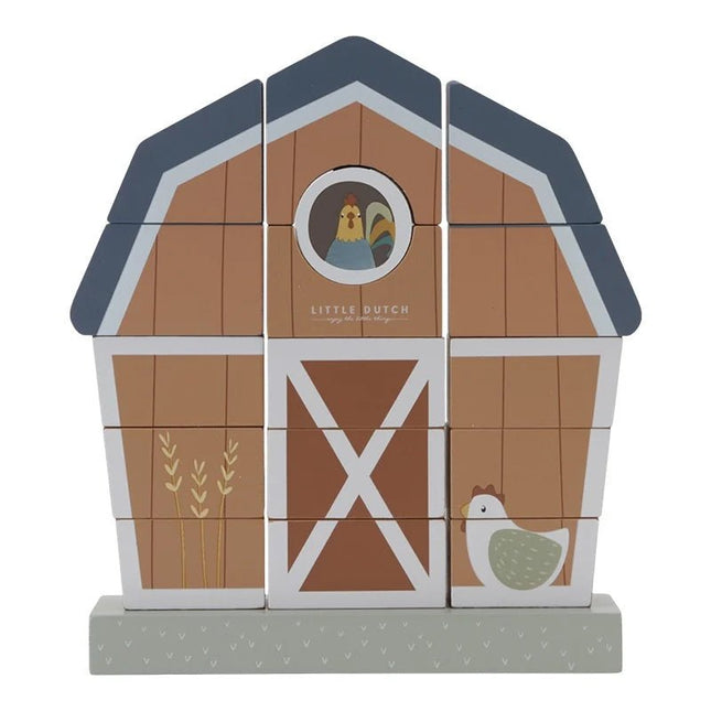 Little Dutch Stapeltoren Boerderijhuis Little Farm koop je bij Babywinkel