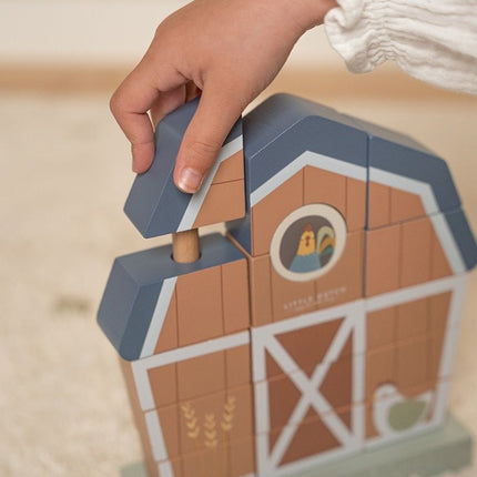 Little Dutch Stapeltoren Boerderijhuis Little Farm koop je bij Babywinkel