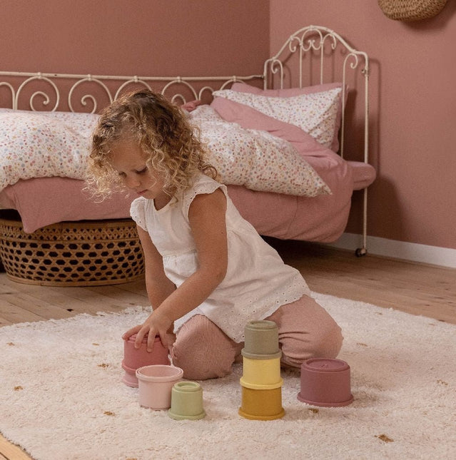 Little Dutch Stapeltoren Roze koop je bij Babywinkel