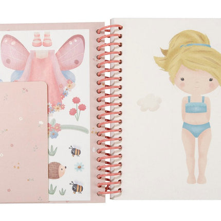 Little Dutch Stickerboek Aankleedboek Rosa En Friends koop je bij Babywinkel