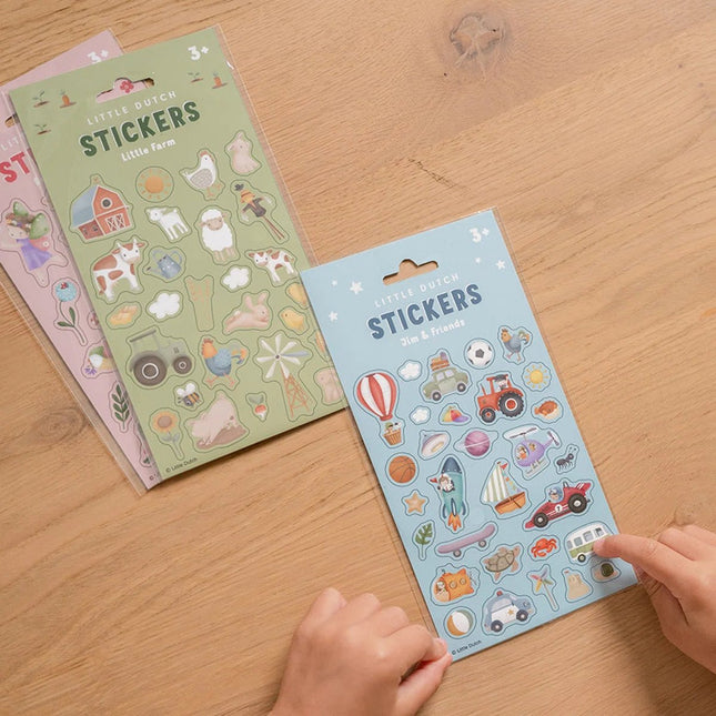 Little Dutch Stickers Jim En Friends koop je bij Babywinkel
