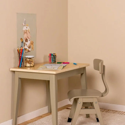 Little Dutch Tafel School Olive koop je bij Babywinkel
