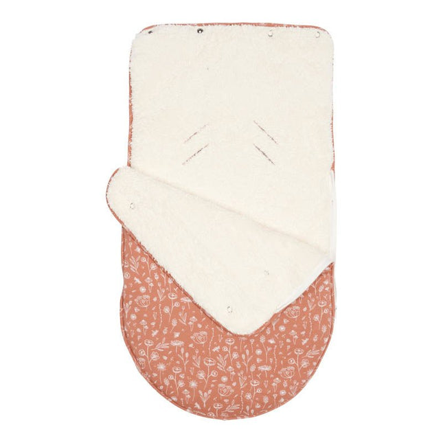 Little Dutch Voetenzak Autostoeltje 0+ Wild Flowers Rust 0 mnd koop je bij Babywinkel