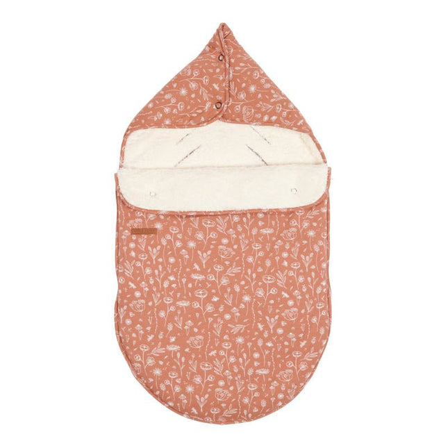 Little Dutch Voetenzak Autostoeltje 0+ Wild Flowers Rust 0 mnd koop je bij Babywinkel