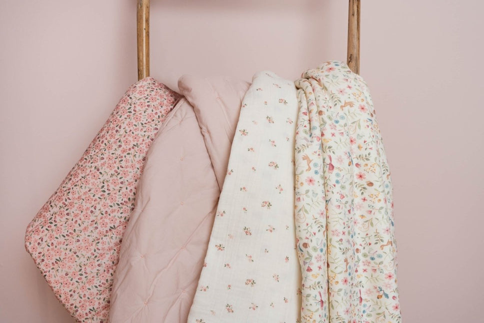 Little Dutch Wiegdeken Fairy Floral & Fairy Blossom koop je bij Babywinkel