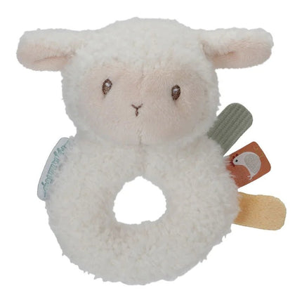 Little Dutch Zachte Ringrammelaar Schaap Little Farm koop je bij Babywinkel