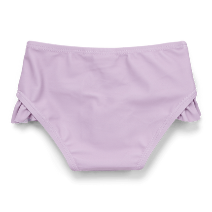 Little Dutch Zwembroek Kind Ruches Mauve koop je bij Babywinkel