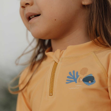Little Dutch Zwemshirt Kind Korte Mouwem Honey Yellow koop je bij Babywinkel
