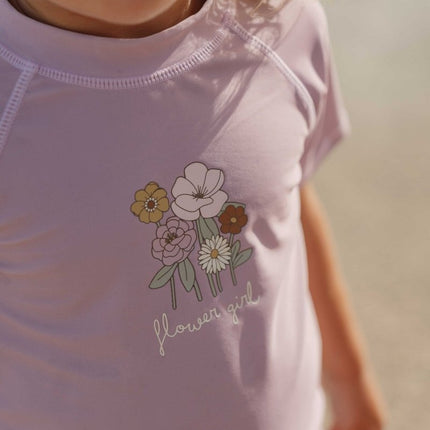 Little Dutch Zwemshirt Kind Korte Mouwen Mauve koop je bij Babywinkel