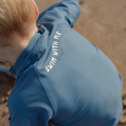 Little Dutch Zwemshirt Kind Lange Mouwen Blue Whale koop je bij Babywinkel