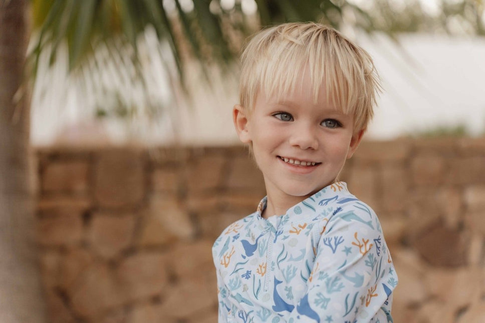 Little Dutch Zwemshirt Kind Lange Mouwen Ocean Dreams Blue koop je bij Babywinkel