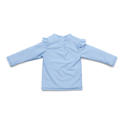 Little Dutch Zwemshirt Kind Lange Mouwen Ruches Blue Daisies koop je bij Babywinkel