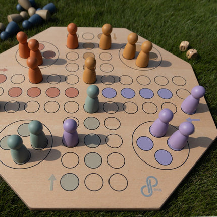 JeP Kids Bordspel Houten Ludo koop je bij Babywinkel