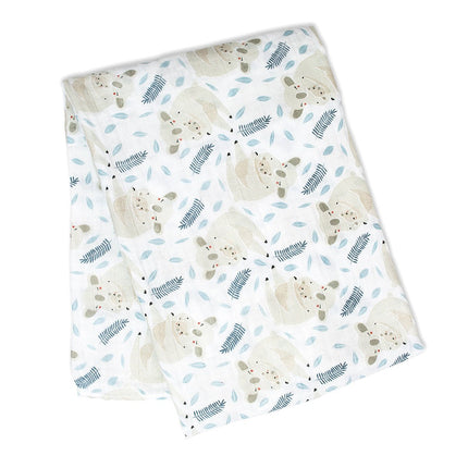 Lulujo Hydrofiele Doek Modern Koala Katoen 120x120cm koop je bij Babywinkel