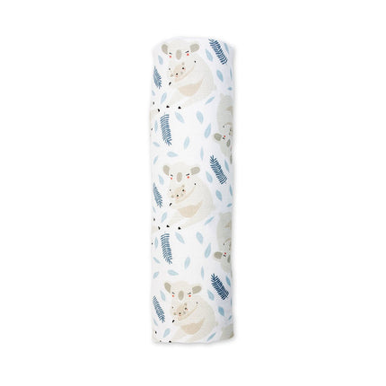 Lulujo Hydrofiele Doek Modern Koala Katoen 120x120cm koop je bij Babywinkel