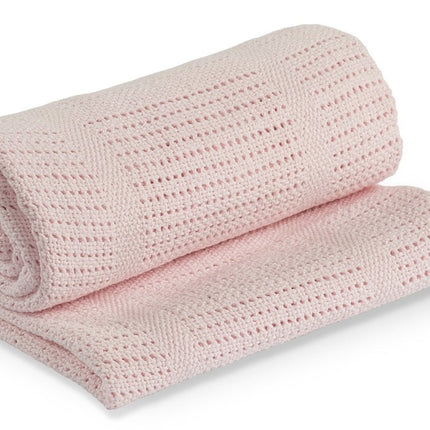 Lulujo Wiegdeken Cellular Pink koop je bij Babywinkel