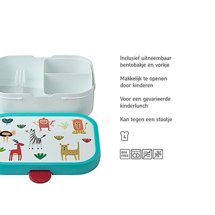 Mepal Lunchtrommel Campus Animal Friends koop je bij Babywinkel