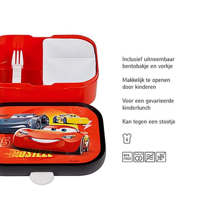 Mepal Lunchtrommel Campus Cars koop je bij Babywinkel